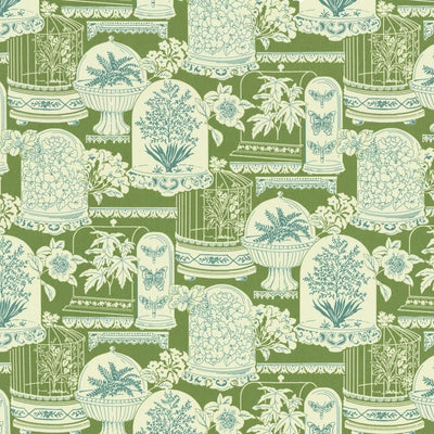 KASMIR FABRICS-SUN SHOWER - GRASS