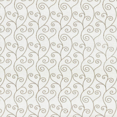 KASMIR FABRICS-SWOOP - OFF WHITE