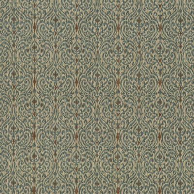 KASMIR FABRICS-TANDOORI SCROLL - DRIFTWOOD