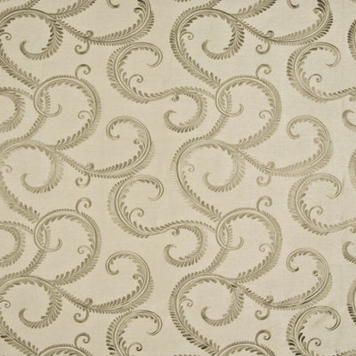 KASMIR FABRICS-TOSCA SCROLL - BAMBOO