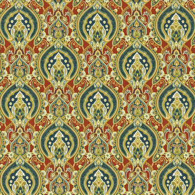 KASMIR FABRICS-TREASURE TROVE - REDCOAT