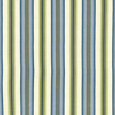 KASMIR FABRICS-TROPICAL STRIPE - WILLOW