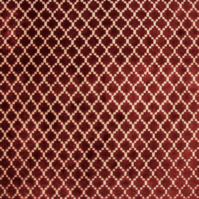 KASMIR FABRICS-TURNPIKE - CRIMSON
