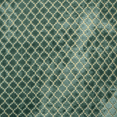 KASMIR FABRICS-TURNPIKE - TURQUOISE