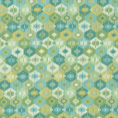 KASMIR FABRICS-VALDEZ IKAT - SPRING RAIN