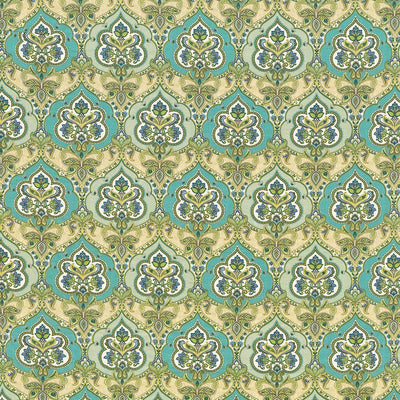 KASMIR FABRICS-VAN CLEEF - LILY PAD