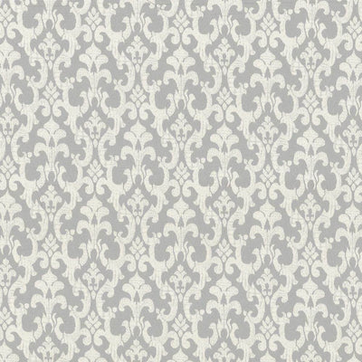 KASMIR FABRICS-VAPIANO DAMASK - VANILLA