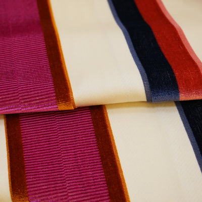 JF Fabrics , a selection of fabrics such as velvet, damask, cotton, silk, linen and sheers.