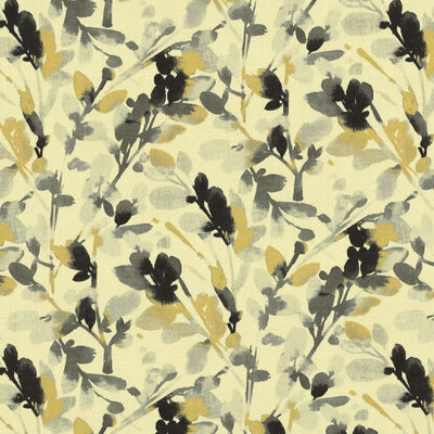 KASMIR FABRICS-WATERLEAF - GRAPHITE
