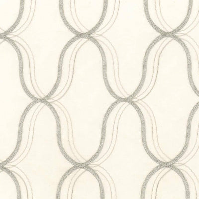 KASMIR FABRICS-WAVEFRONT - PLATINUM