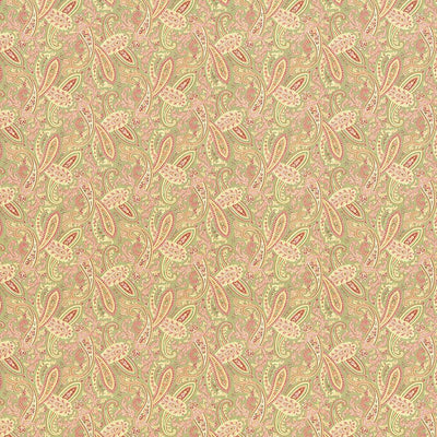 KASMIR FABRICS-WILLOW PAISLEY - NECTAR