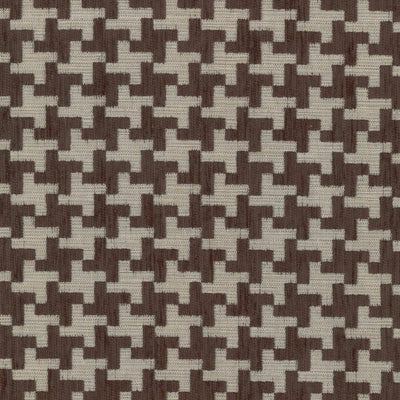 KASMIR FABRICS-WINDMILL - COFFEE