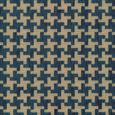 KASMIR FABRICS-WINDMILL - PRUSSIAN