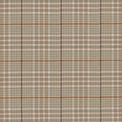 KASMIR FABRICS-WOODBRIDGE PLAID - PEWTER