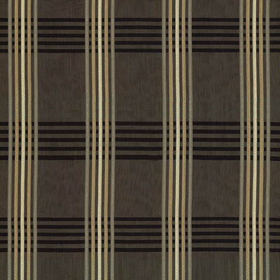 KASMIR FABRICS-ZIMMER PLAID - NOIR